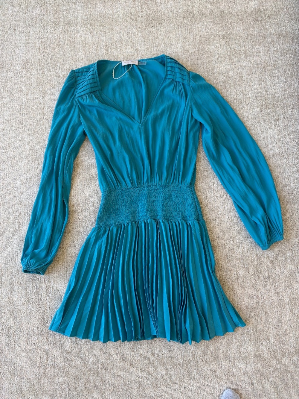 Ramy Brook XS Turquoise Dress